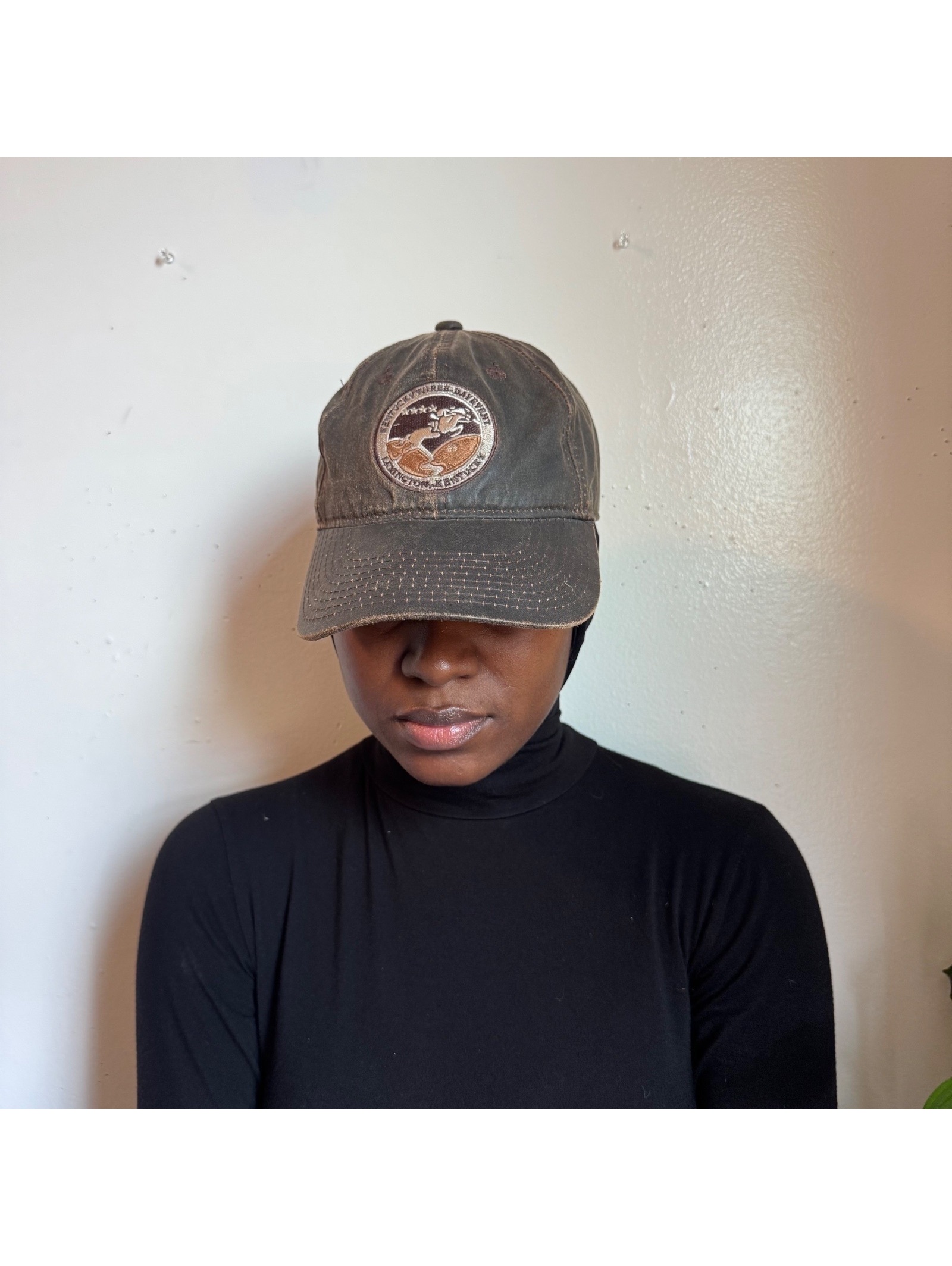 Vintage The Game Kentucky Three Day Event Hat Waxed Canvas Equestrian One Size